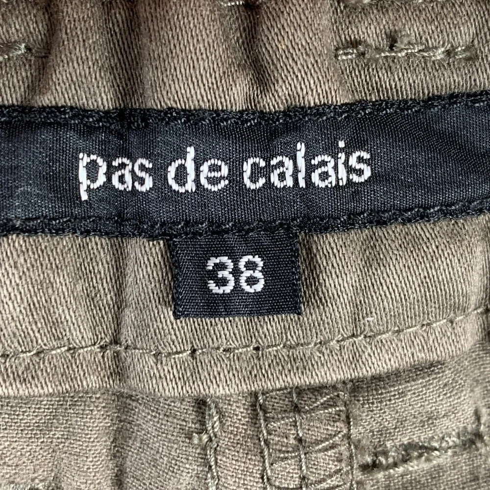 Pas de Calais Pant Women Medium Brown Rustic Quite Luxury Minimalist Lagenlook - Picture 2 of 10